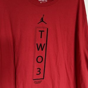 Jordan Two 3 Red T-Shirt